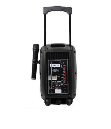 ลำโพงบลูทูธ 8 นิ้ว แถมไมโครโฟน McRock รุ่น DHT-720DF(A08) พร้อมล้อลาก_3